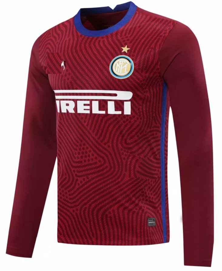 Camisa Inter de Milão 2020 2021 I  Home Goleiro manga comprida